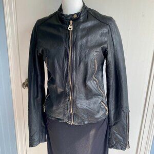 Doma Motorcycle Leather Jacket — Ultra‑Soft, Premium & Effortlessly Edgy